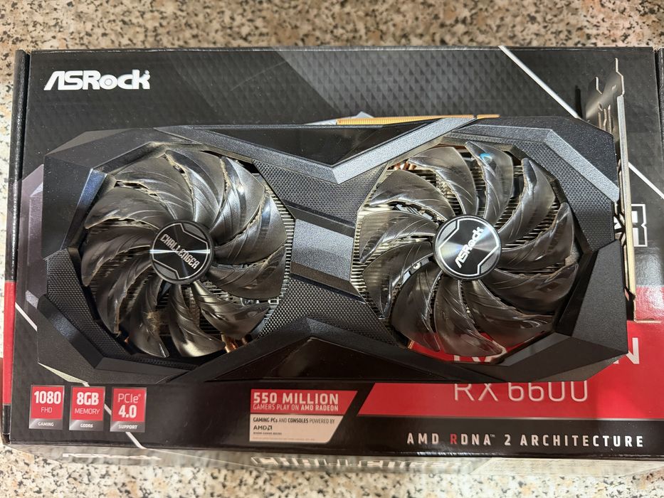 Видеокарта ASRock Radeon RX 6600 Challenger D 8GB