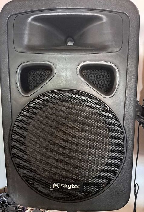 Boxa activa Behringer 815 Neo 800 W-RMS si boxa SKYTEC - 350 W - RMS