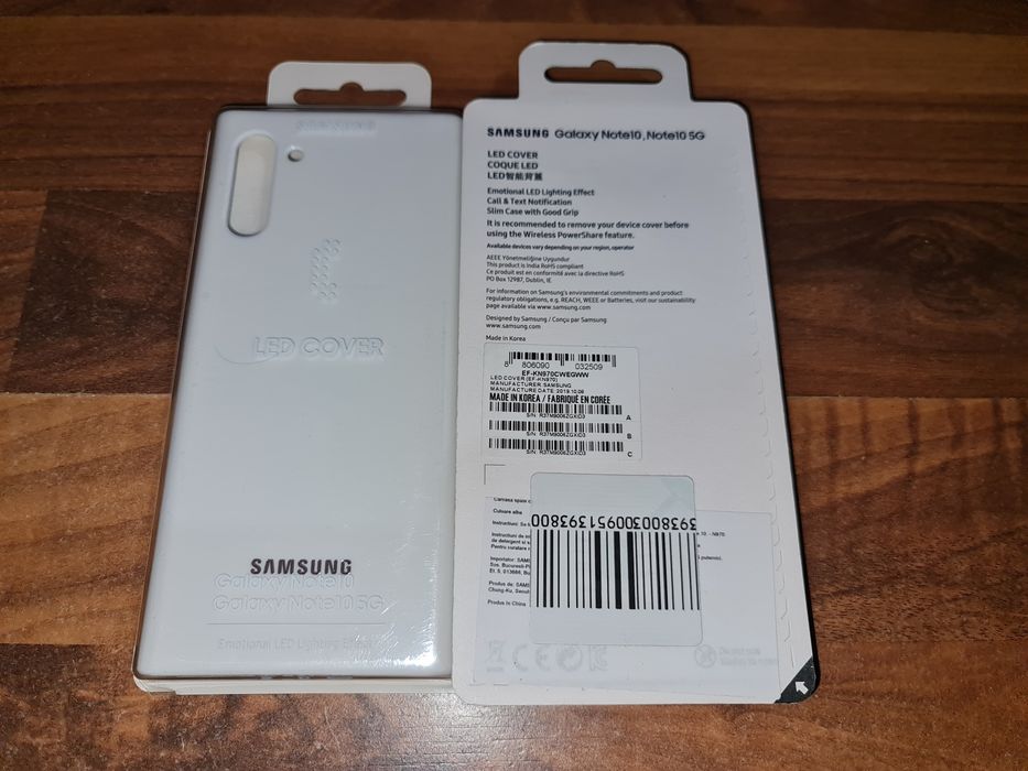 Husa smart activa originala Samsung Led Cover Galaxy Note10 N970 N971