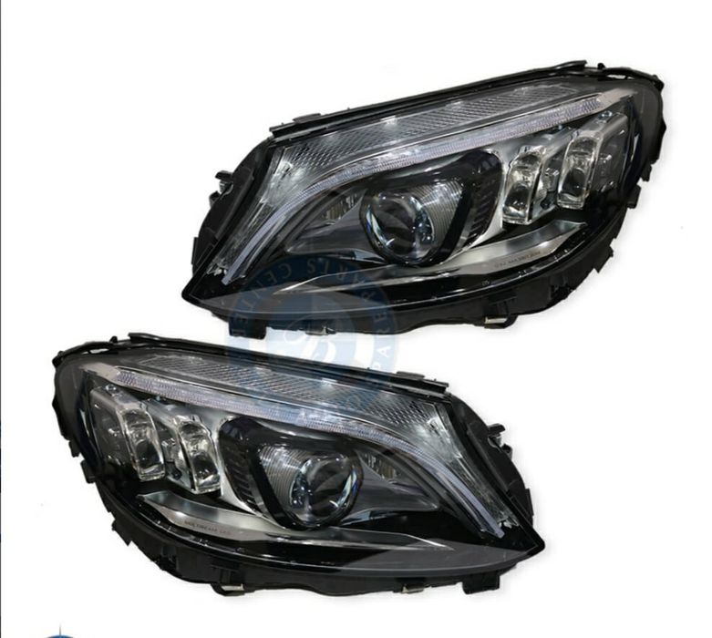 W205 facelift стопове, ils дизайн фарове LED Mercedes S205 c205 Cklas