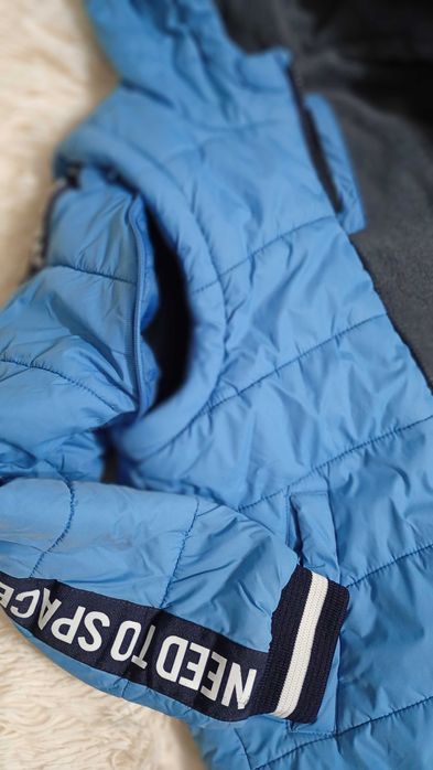 Ватирано яке за момче с махащи се ръкави 122-128 рр плюс още едно