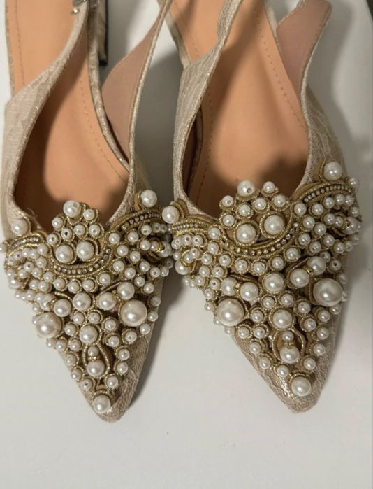 Pantofi eleganti cu toc mic