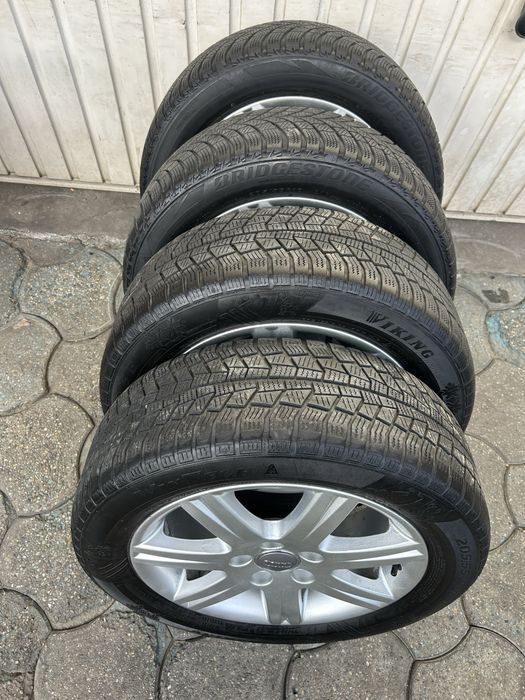 Jante aliaj 5x112mm, anvelope iarna 205/55 R16, Audi A3 A4, VW, Seat, Skoda