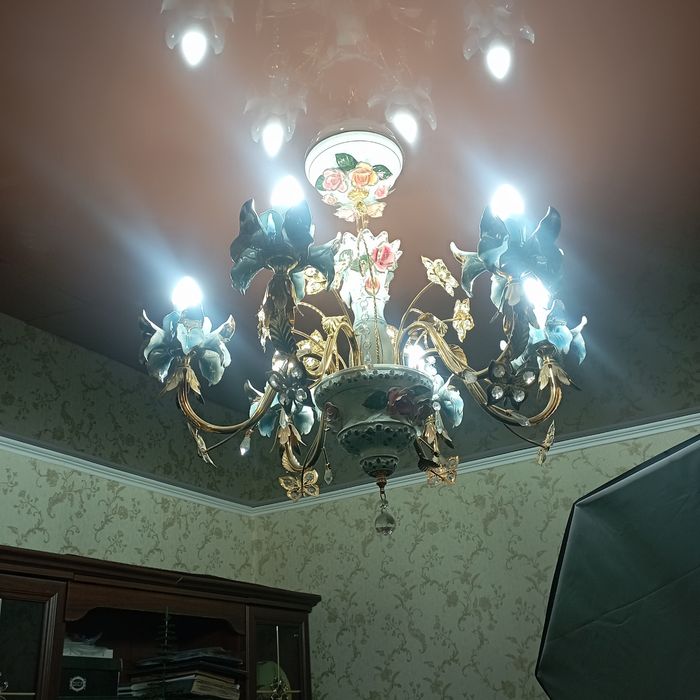 Фарфоровая люстра