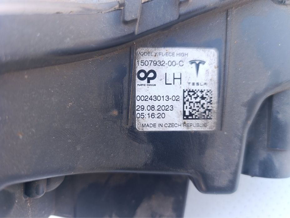 Оригиналне ляв халоген за TESLA 3 Led