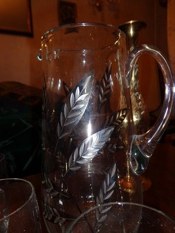 Набор кувшин и бокалы Чехия
