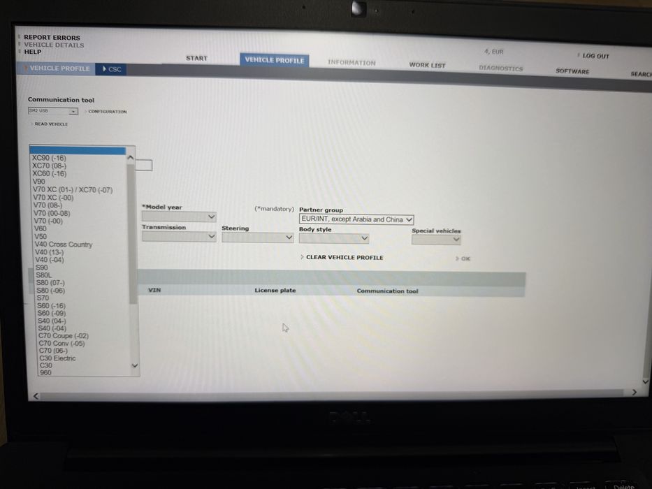 Tester/Diagnoza dedicat Volvo Vida 2014D+ EWD 2014 scheme electrice