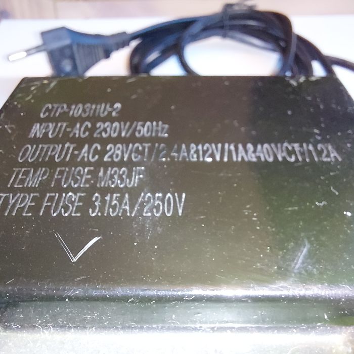 Transformator original Genius SW5.1 – CTP-10311U-2, cu cablaj complet și conectori originali