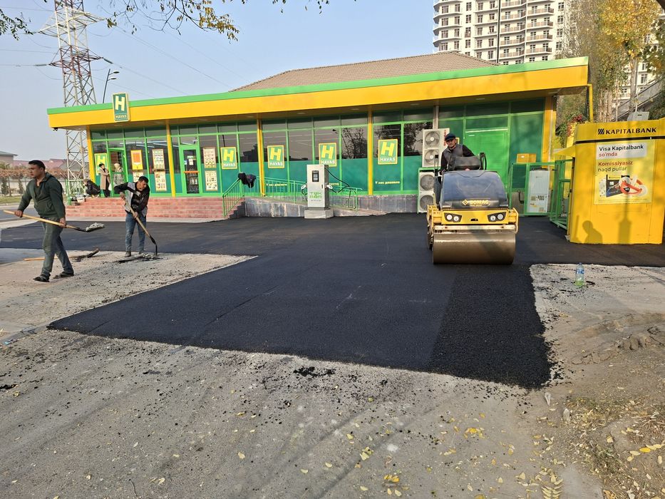 Асфальт Asfalt Aspalt хизматлари бизда 100%Сифат