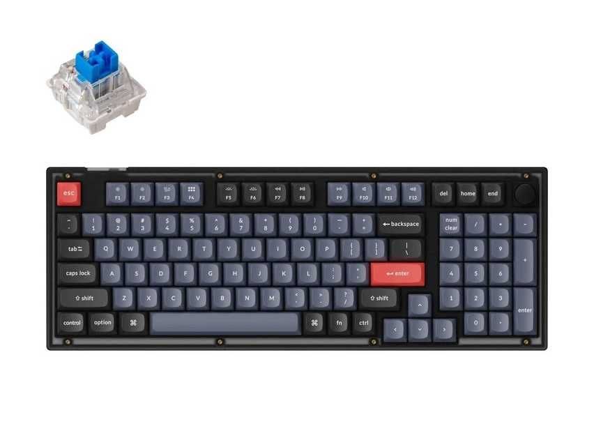 }Клавиатура Keychron V5 100 Key QMK Keychron K PRO Red/ Blue/ Brown