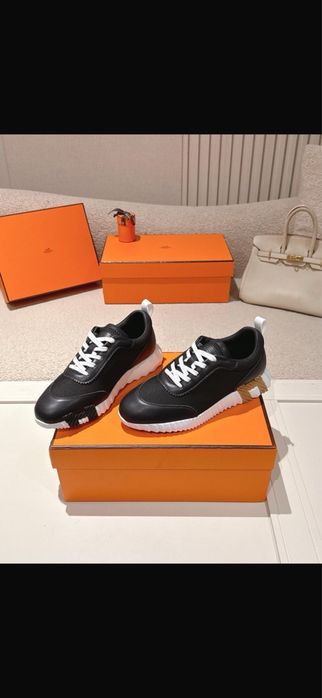 Hermès – черни мъжки кецове
