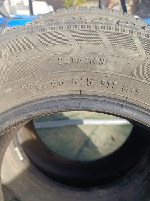 Шины зимние б/у комплект