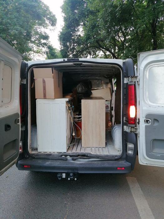 Transport bagaje-Transport mobila / Închiriez Duba cu Sofer