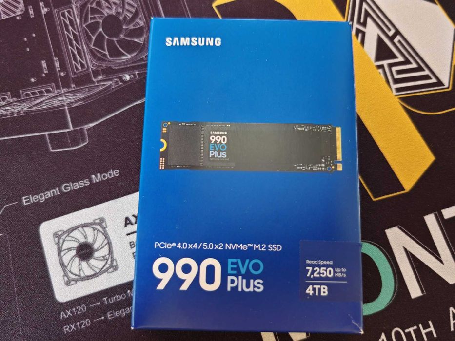 Диск SSD Samsung 990 EVO Plus 4TB M.2 2280 NVMe