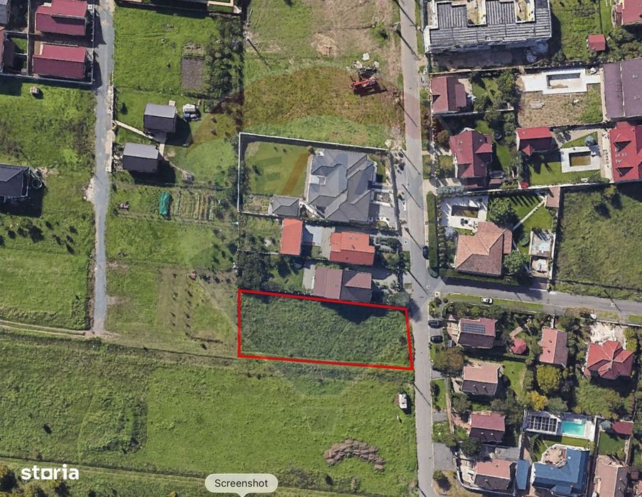 Teren 1,504 m², 25 ml fs - Strada Randunicii