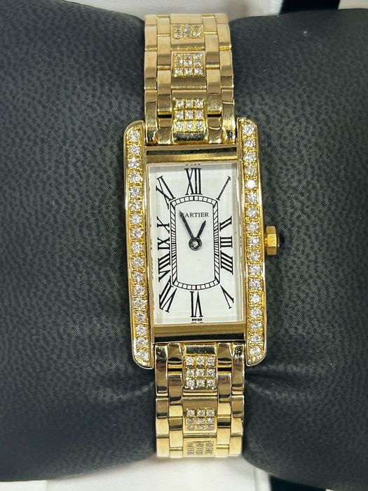 Золотые часы CARTIER