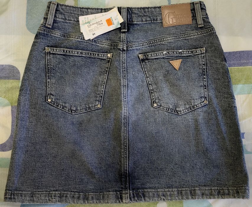 Пола GUESS къса дънкова