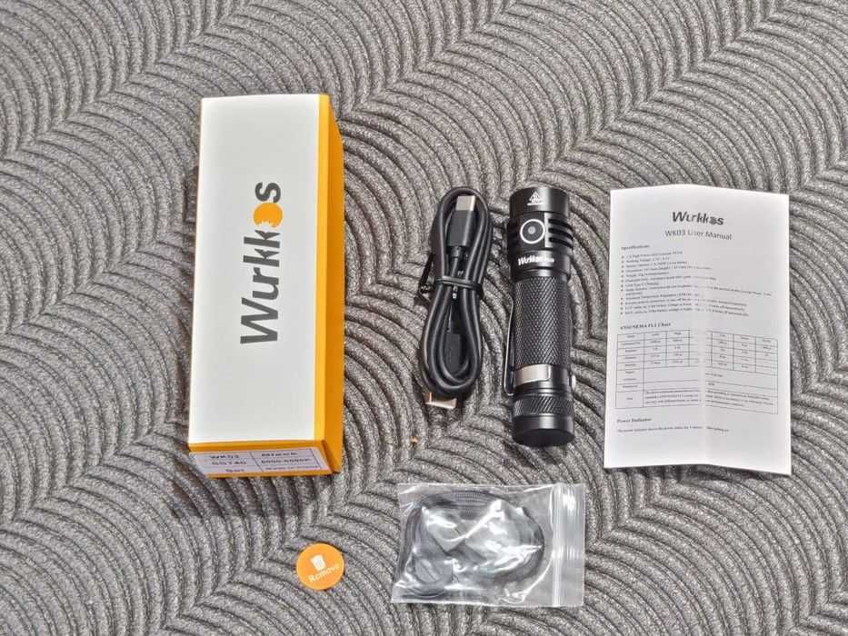 Фенер Wurkkos wk03, диод SST40