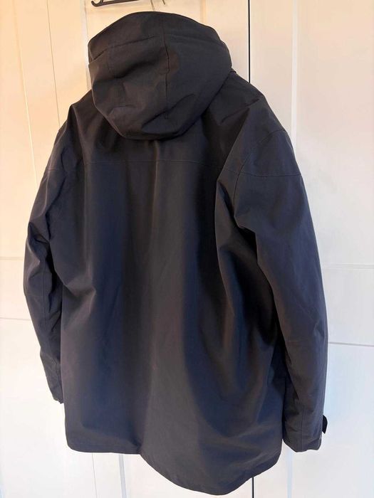 Geacă Parka Quechua SH500 -10°C impermeabilă, albastru, bărbați zăpadă