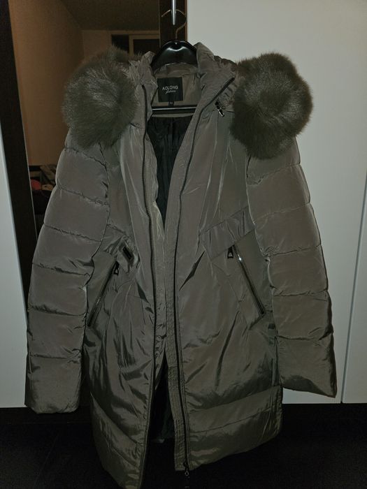 Дълго зимно дамско яке