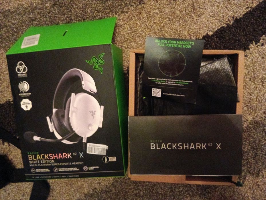 Razer blackshark v2 x новые