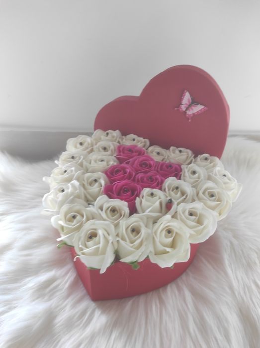 Aranjamente trandafiri de săpun