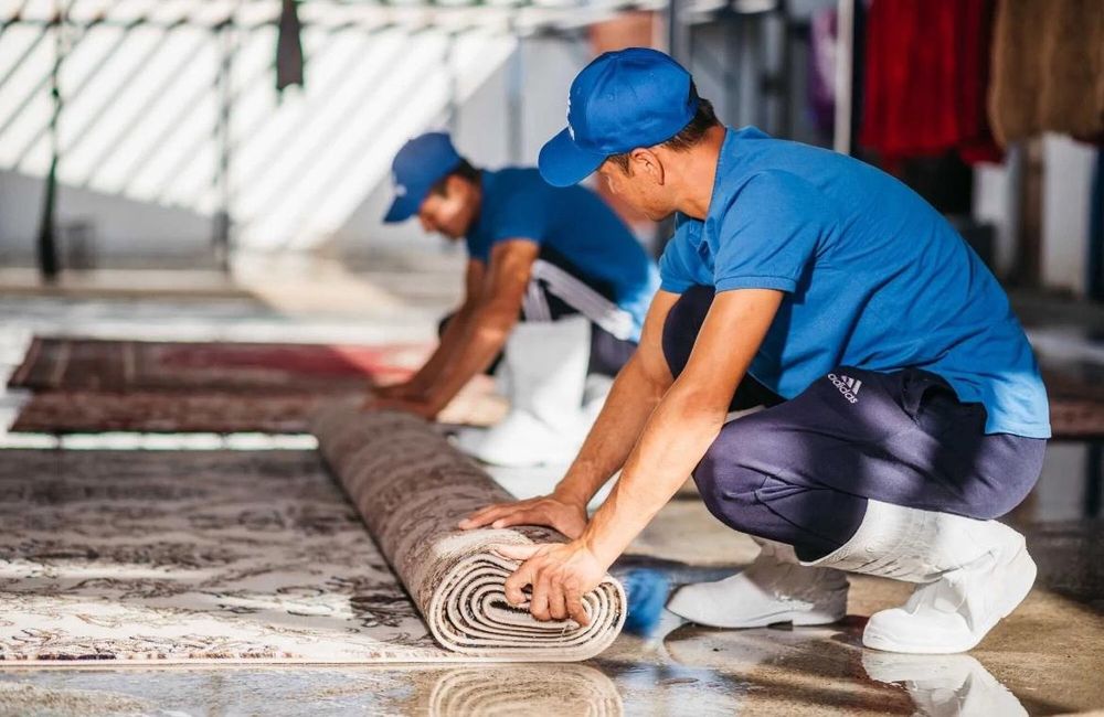 Стирка ковров | Кiлем жуу