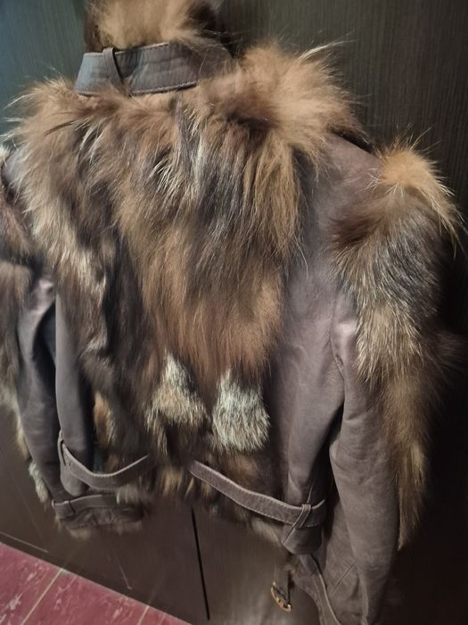 Кожено яке-размер S-дамско