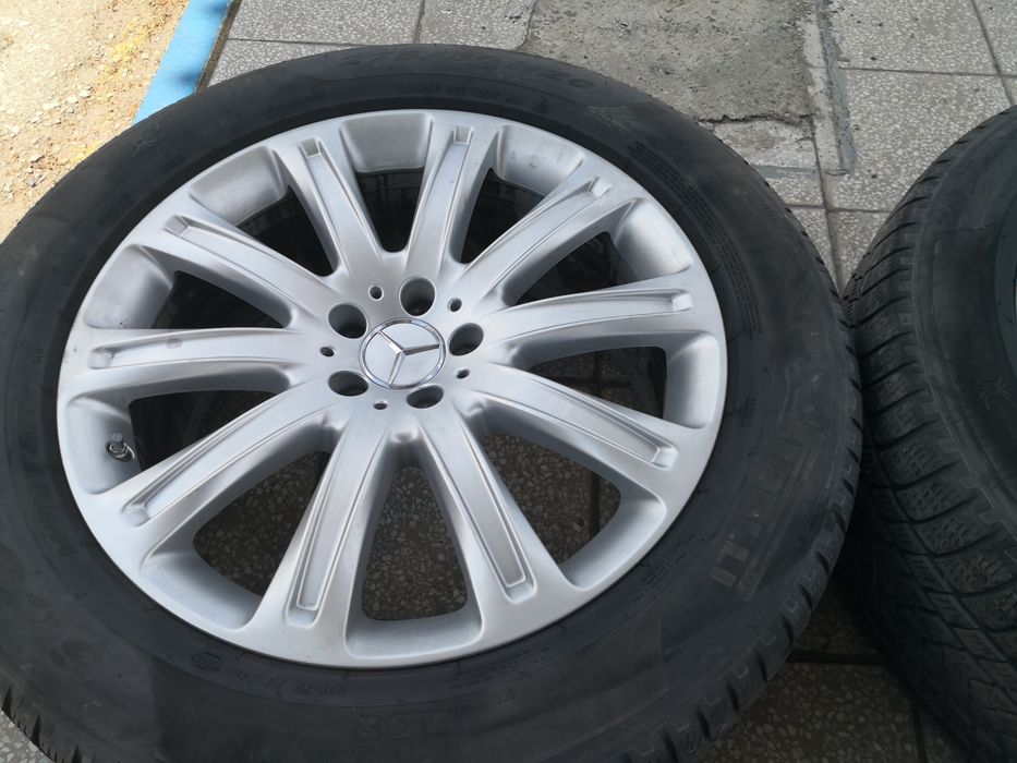 5х112 мерцедес Mercedes 5x112 20 цола джанти оригинални с датчици