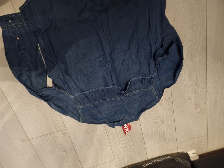 Camasa de blugi cu volonas la spate