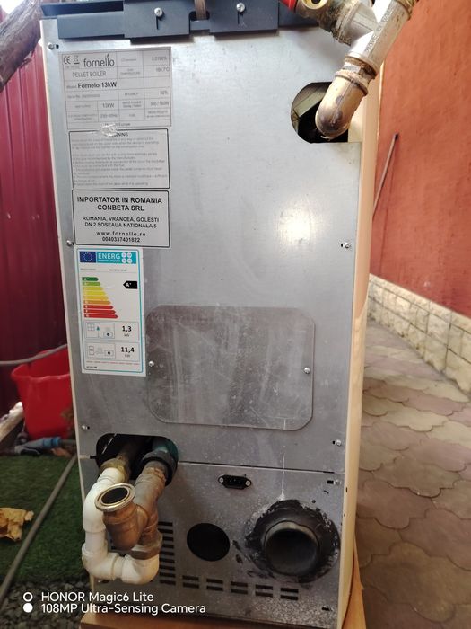Termosemineu peleti Fornello 13kw