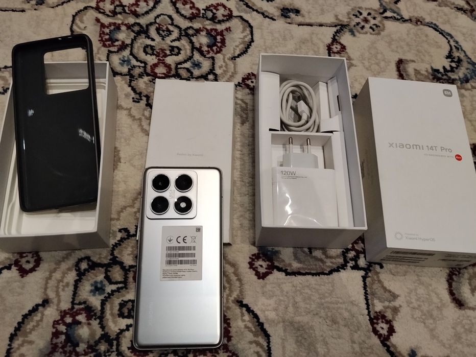 Xiaomi 14t pro 12 ga 512 li flagman im otgan