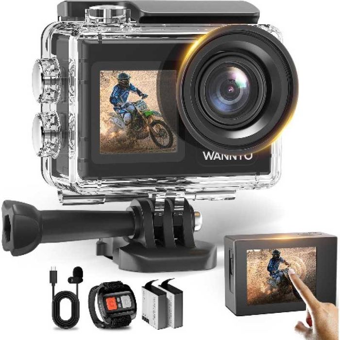 Camera sport WANNTO Motion 5 Pro + Trepied