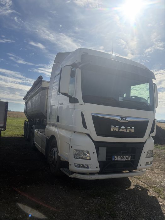Ansamblu Man + semiremorca basculabila