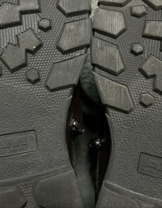 Bocanci din piele maro pt. bărbați