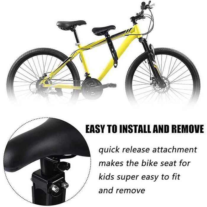 Седалка за рамка на велосипед с дръжки MARTAR, Детска, Универсална