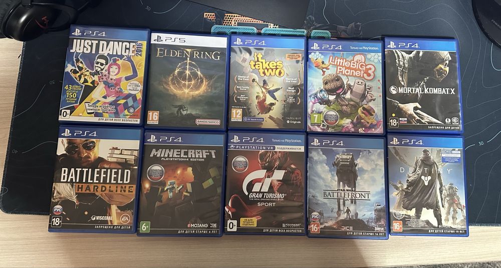 Продам игры на PS4/PS5