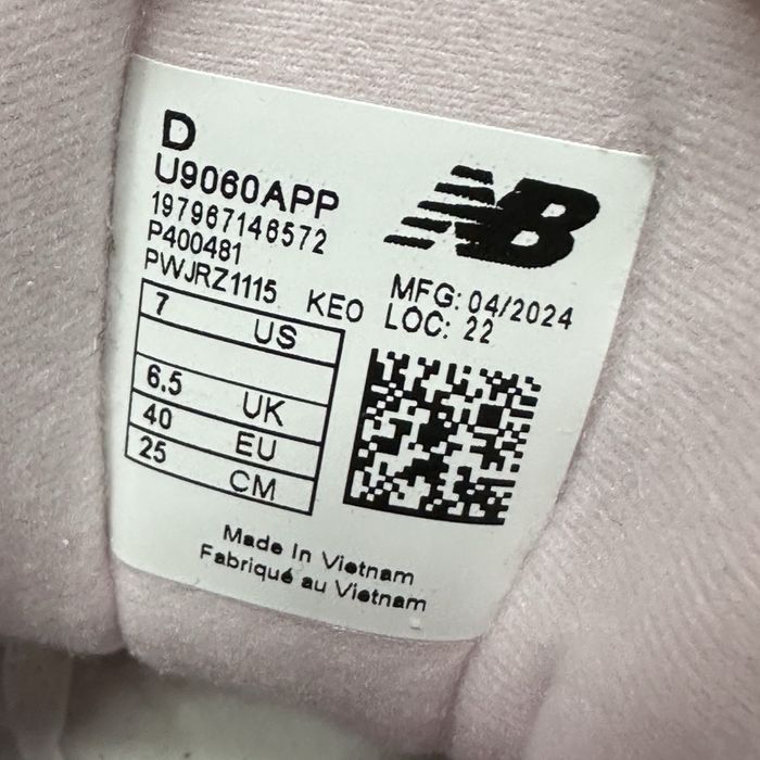 New Balance 9060 Pink Overdye U9060AAP