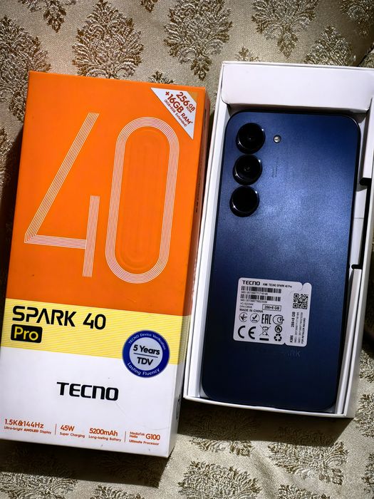 Tecno Spark 40 Pro 16/256 официалка