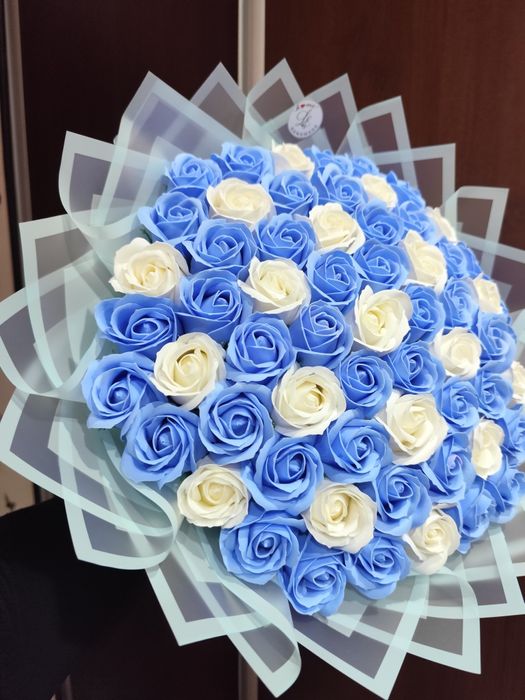 Buchet de trandafiri din săpun