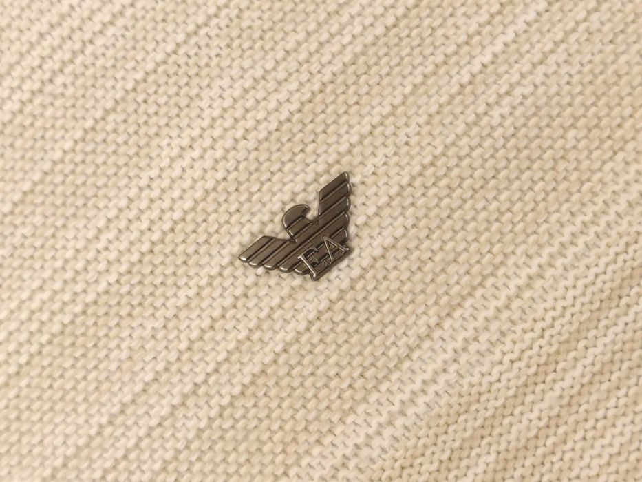 Pulover Emporio Armani - Beige Knitt