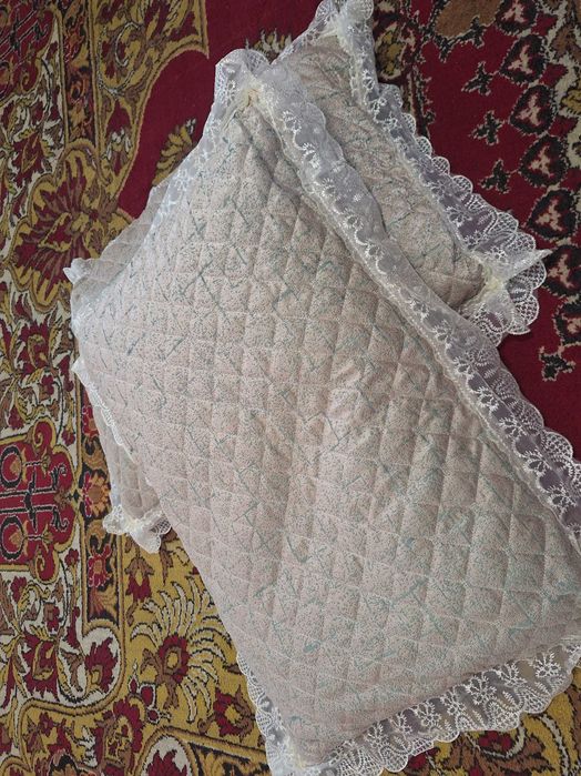 Покрывало и подушки для кровати/ кровать учун прокрывало ва йостиклари