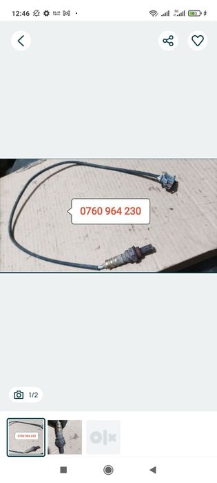 Sonda lambda Vectra Astra...posibilitatea expedierea coletului avantaj