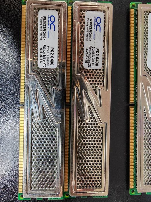 DDR2  OCZ  PC2 6400 CL4 colectie