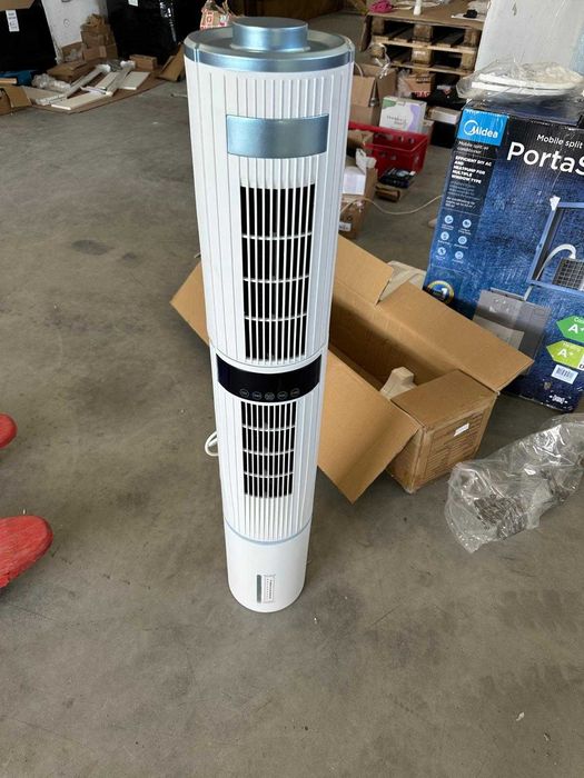 Aparat de răcire portabil Aptorlty 4 în 1 (ventilator / purificator / umidificator / cooler evaporativ), 65 w, flux de aer puternic