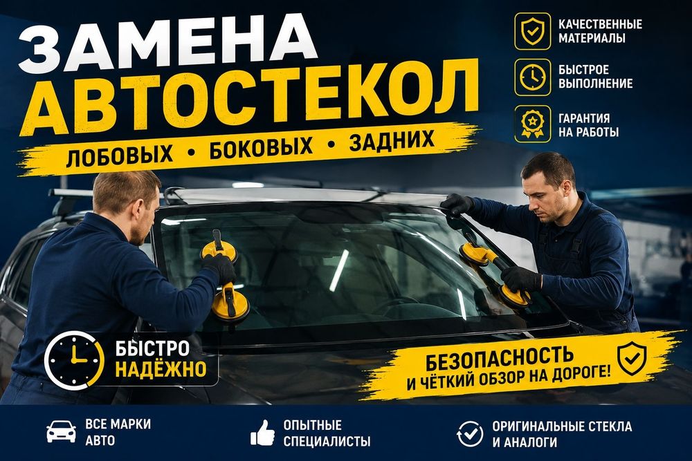 Замена и продажа автостёкл