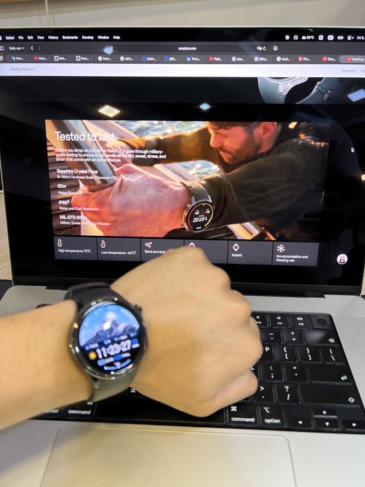 OnePlus Watch 2 ideal holatda / To'liq komplekt
