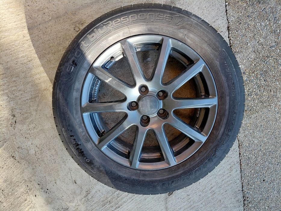 Set 4 jante Rial Milano + anvelope 16” DOT 0523