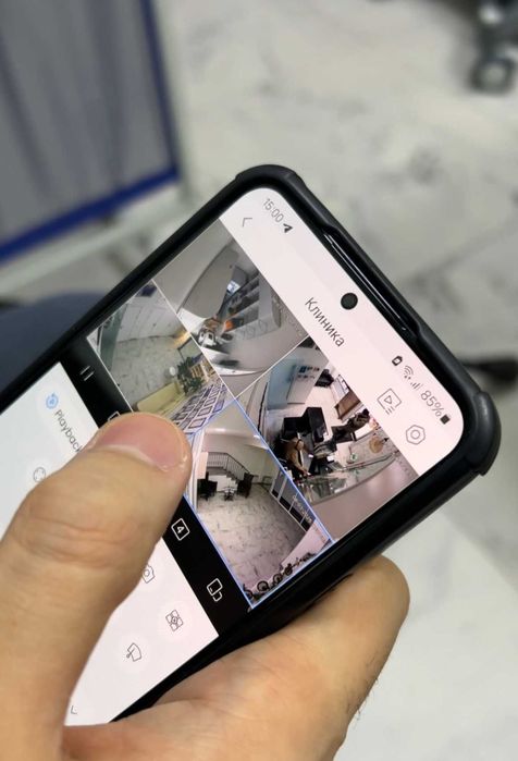 Установка видеонаблюдение