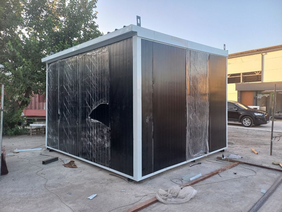 Ангар | Склад | Офис | Магазин | Дом | из сэндвич панели и контейнеры